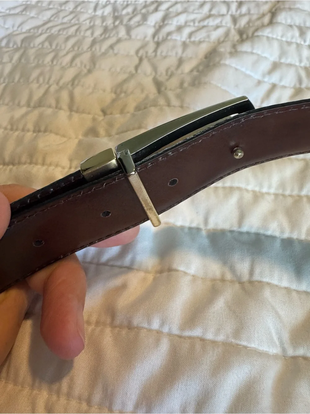 pierre cardin vintage black leather belt gold tone statement buckle